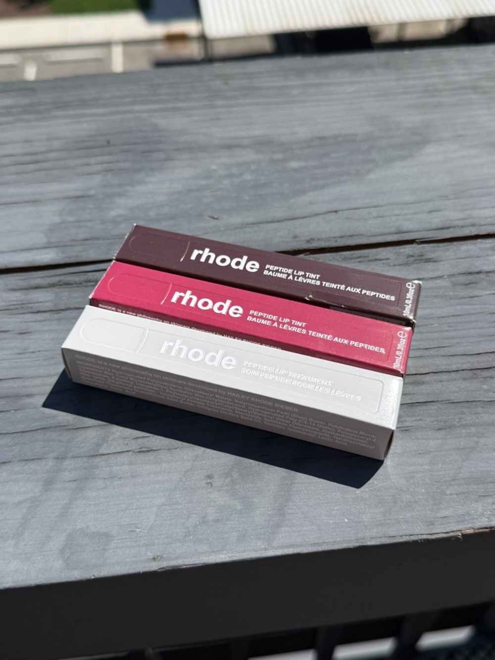 rhode Peptide Lip treatment Trio